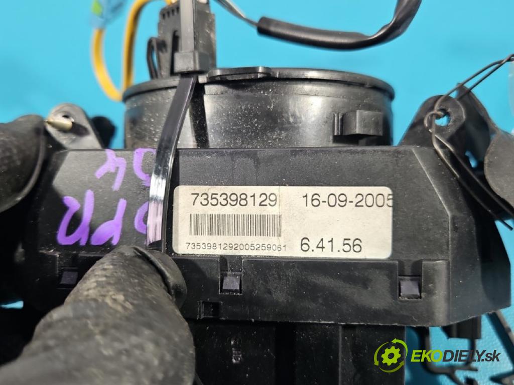 Fiat Panda II 2003-2012 1.1 8V 54 hp manual 40 kW 1108 cm3 5- Přepínač sdružený 735398129 (Páčky pod volantem)