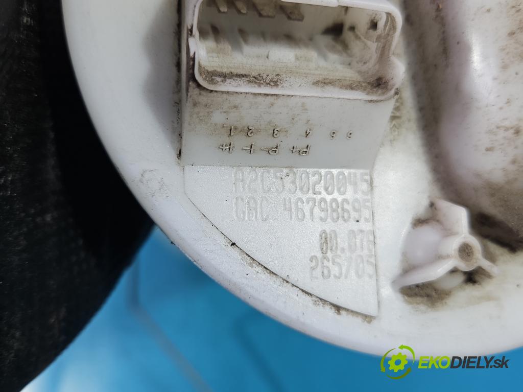 Fiat Panda II 2003-2012 1.1 8V 54 hp manual 40 kW 1108 cm3 5- čerpadlo paliva 46798695