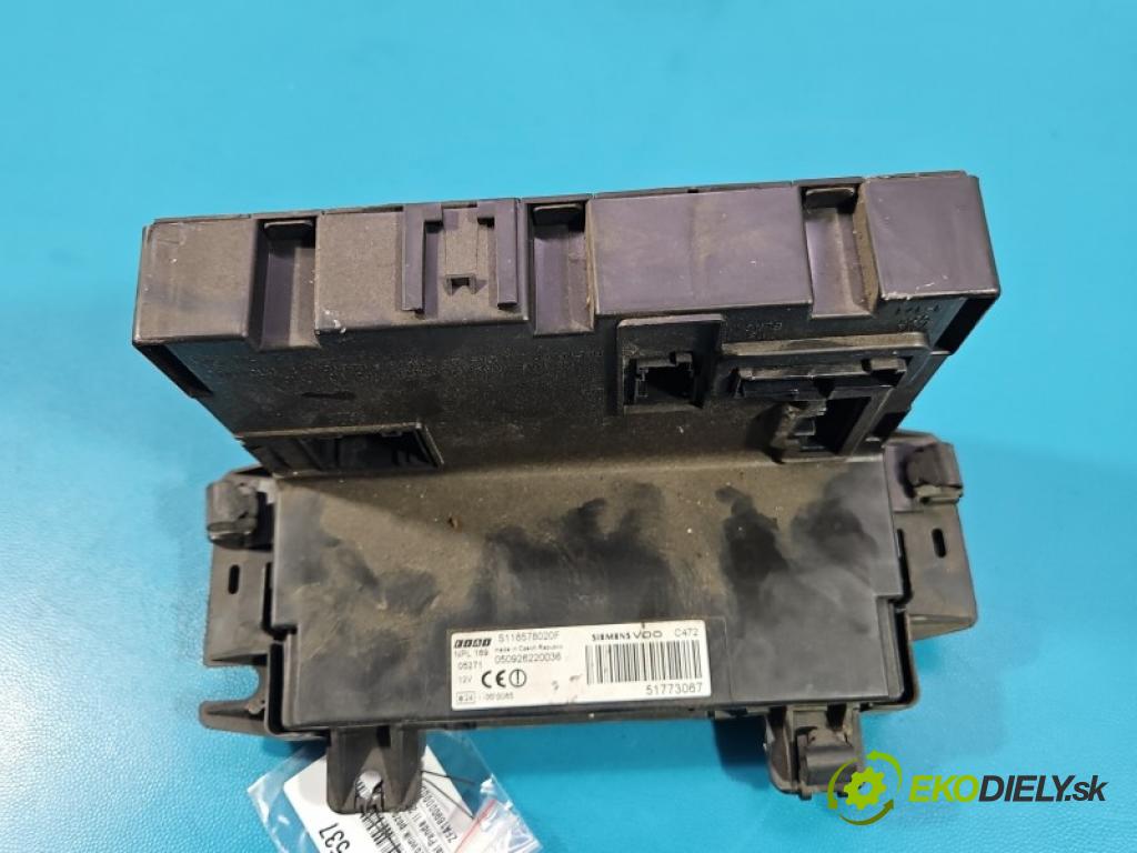 Fiat Panda II 2003-2012 1.1 8V 54 HP manual 40 kW 1108 cm3 5- riadiaca jednotka ostatné 51773067