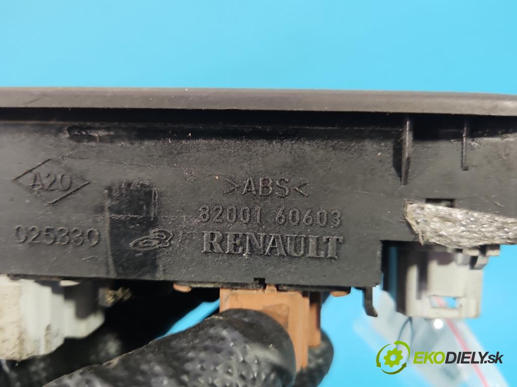 Renault Scenic II 2003-2009 2.0 16V 135 hp manual 99 kW 1998 cm3 5- Přepínač oken zpětných zrcátek 8200160603