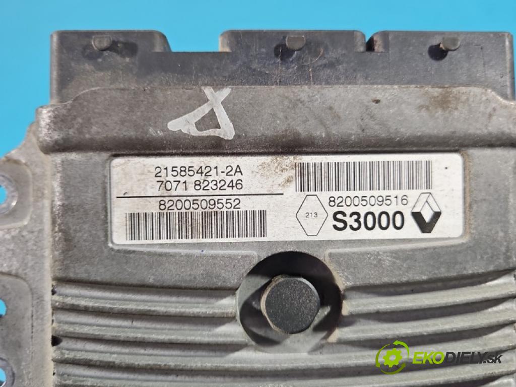 Renault Scenic II 2003-2009 2.0 16V 135 hp manual 99 kW 1998 cm3 5- řídící jednotka motoru 8200509552