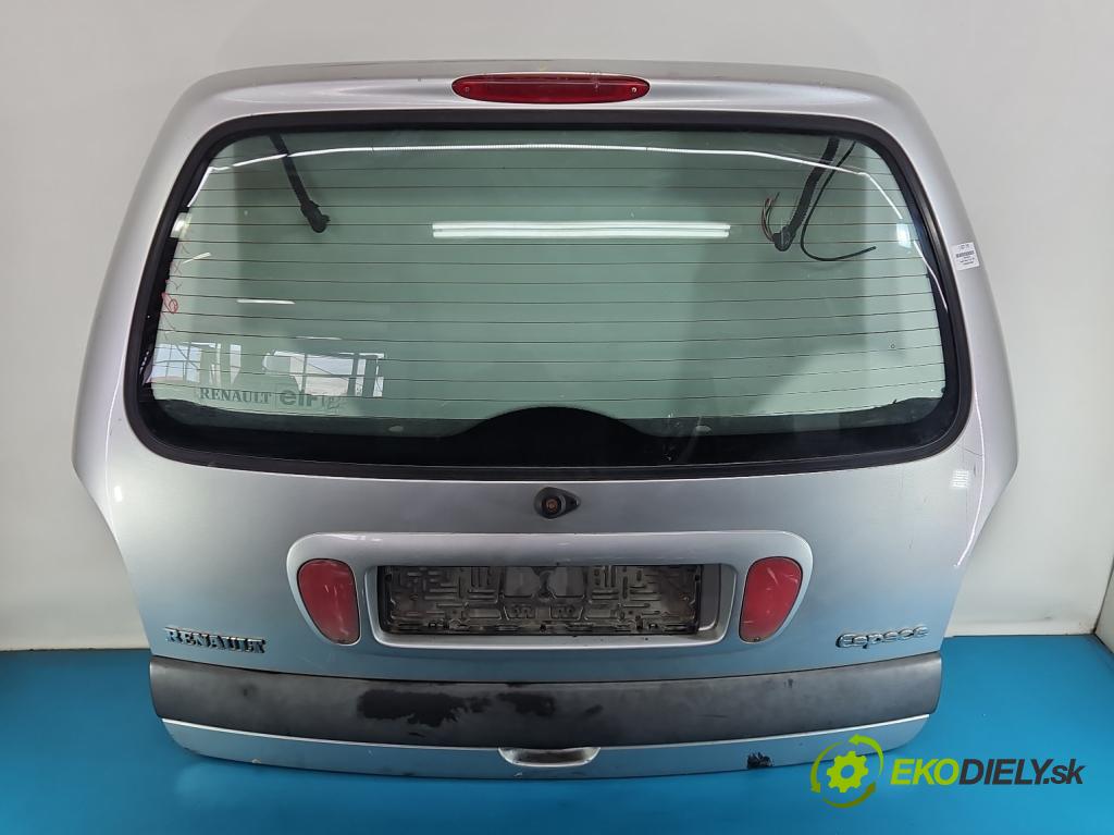 Renault Espace III 1997-2003 2.0 8V 114 HP manual 84 kW 1998 cm3 5- zadna kufor  (Kapota zadná (kufor))