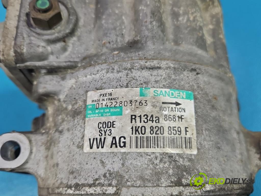 Seat Altea 1.9 tdi 105 hp manual 77 kW 1896 cm3 5- Kompresor: klíma 1K0820859F (Kompresor klimatizace)