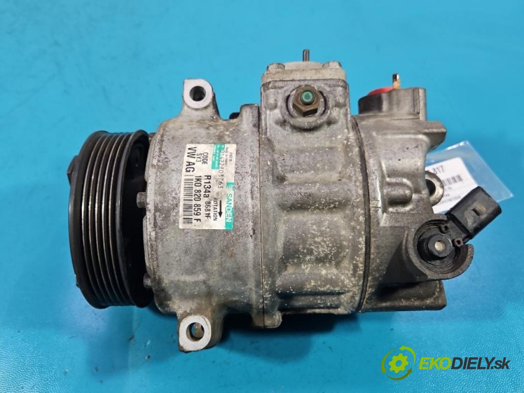 Seat Altea 1.9 tdi 105 hp manual 77 kW 1896 cm3 5- Kompresor: klíma 1K0820859F (Kompresor klimatizace)