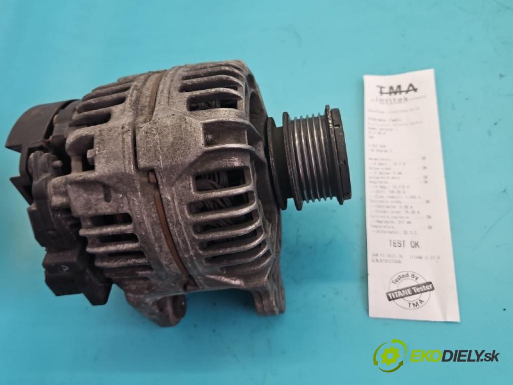 Vw Sharan I 1995-2010 1.9 tdi 90 hp manual 66 kW 1896 cm3 5- Alternator 038903023L (Alternátor)