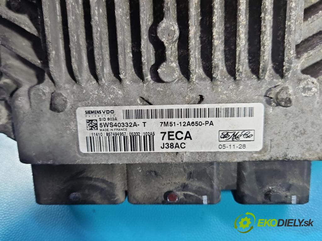 Ford Focus Mk2 2004-2011 2.0 tdci 136 HP manual 100 kW 1997 cm3 5- riadiaca jednotka motora 5WS40332A