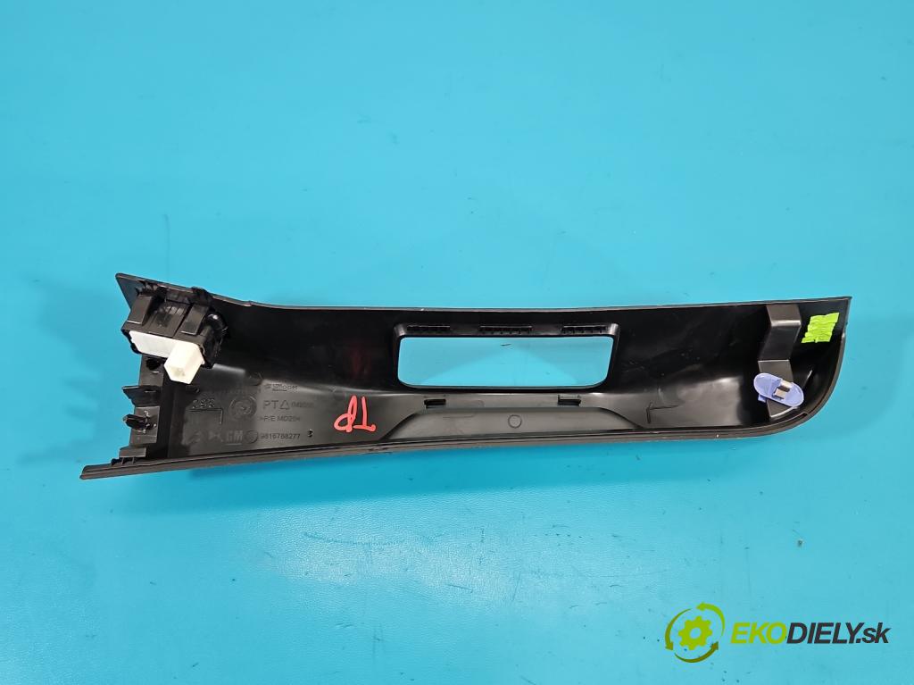 Peugeot Rifter 1.5 hdi 131 HP manual 96 kW 1499 cm3 5- Čalounictví: dvere zadné pravé 9816788277