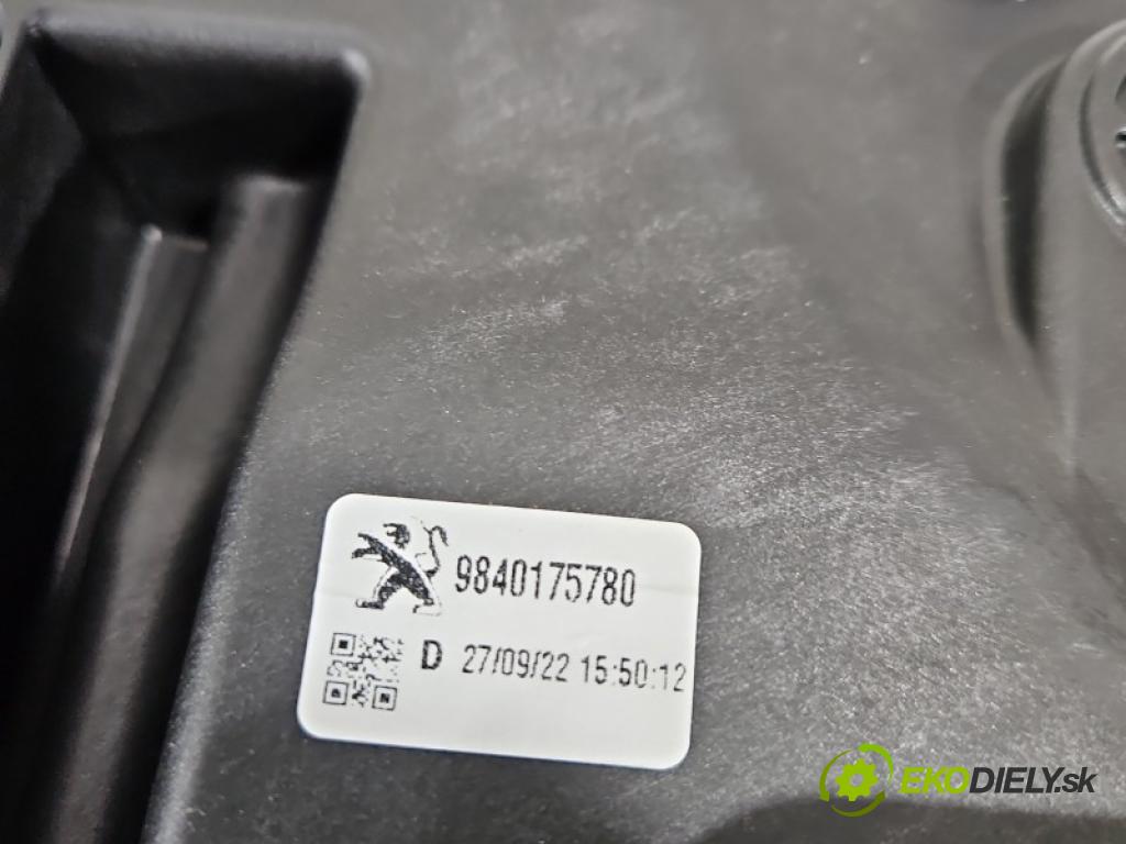 Peugeot Rifter 1.5 hdi 131 HP manual 96 kW 1499 cm3 5- mechanizmus okna predné pravý 9840175780