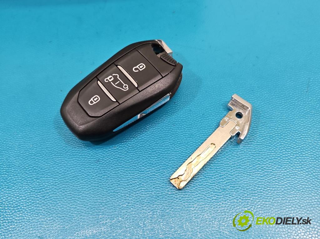 Peugeot Rifter 1.5 hdi 131 HP manual 96 kW 1499 cm3 5- rukoväť predné ľavé mimo: 9686433780U (Kľučka dverí vonkajšia predná ľavá)