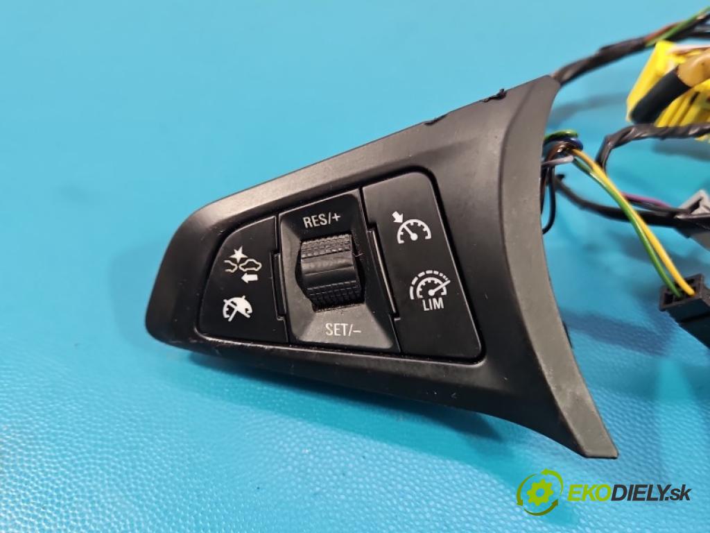 Opel Astra V  2015-2022 1.6 cdti 110 HP manual 81 kW 1598 cm3 5- prepínač multifunkční: řízení: 13496258 (Prepínacie páčky pod volantom)