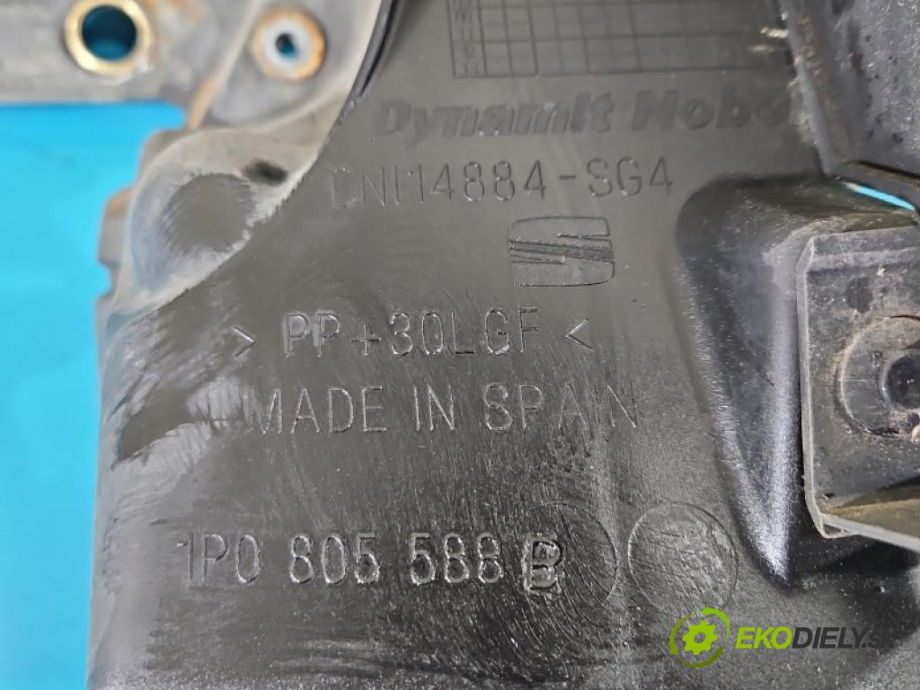 Seat Leon II 2005-2012 1.6 8V 102 HP manual 75 kW 1595 cm3 5- pas predný 1P0805588 (Výstuha predná)