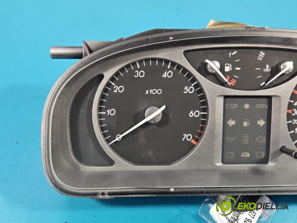 Renault Laguna II 2001-2007 1.8 16V 120 HP manual 88 kW 1783 cm3 5- prístrojovka/ budíky 8200170303 (Prístrojová doska)