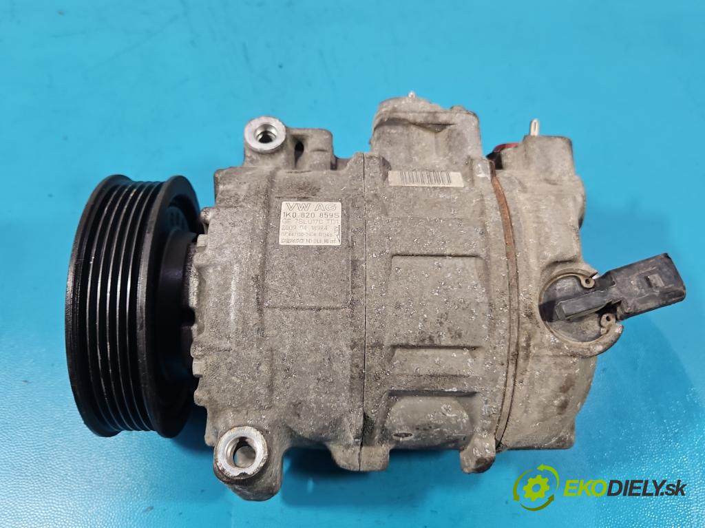 Seat Leon II 2005-2012 1.6 8V 102 hp manual 75 kW 1595 cm3 5- Kompresor: klíma 1K0820859S (Kompresor klimatizace)