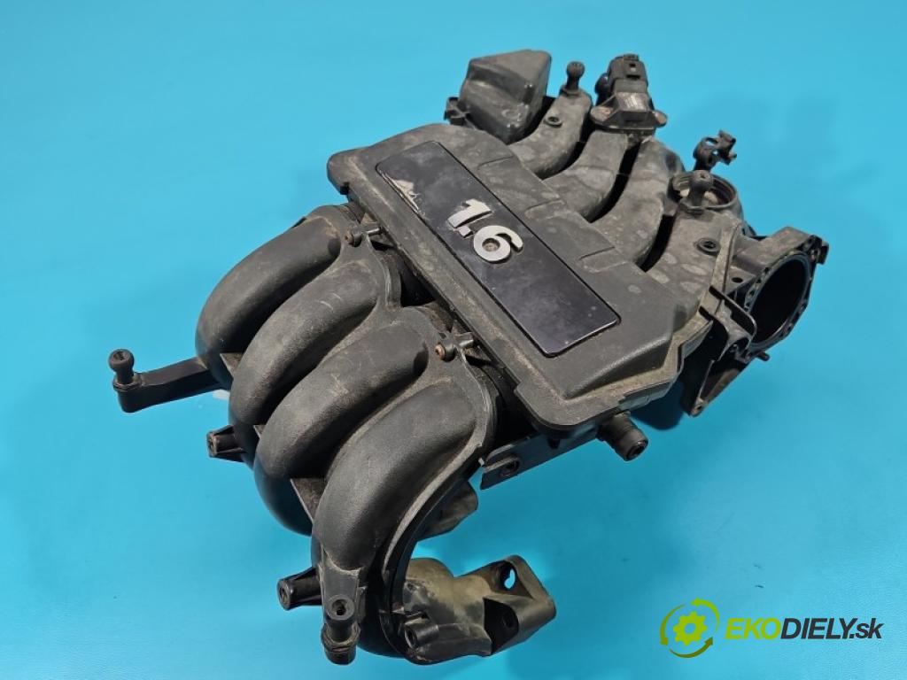 Seat Leon II 2005-2012 1.6 8V 102 HP manual 75 kW 1595 cm3 5- zvod nasávací 06A133206DB (Sacie potrubie)