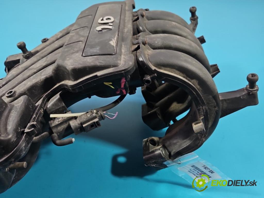 Seat Leon II 2005-2012 1.6 8V 102 HP manual 75 kW 1595 cm3 5- zvod nasávací 06A133206DB (Sacie potrubie)