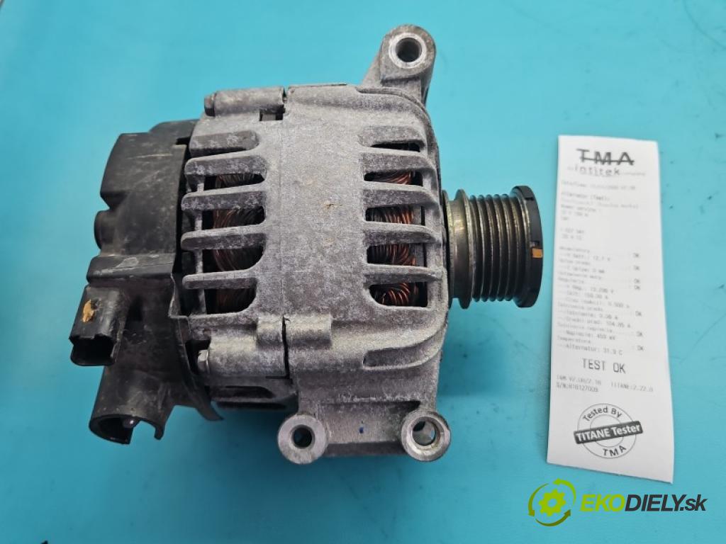 DS 4 II 2021- 1.6 T 181KM automatic 133 kW 1598 cm3 5- Alternator 9839200980 (Alternátor)