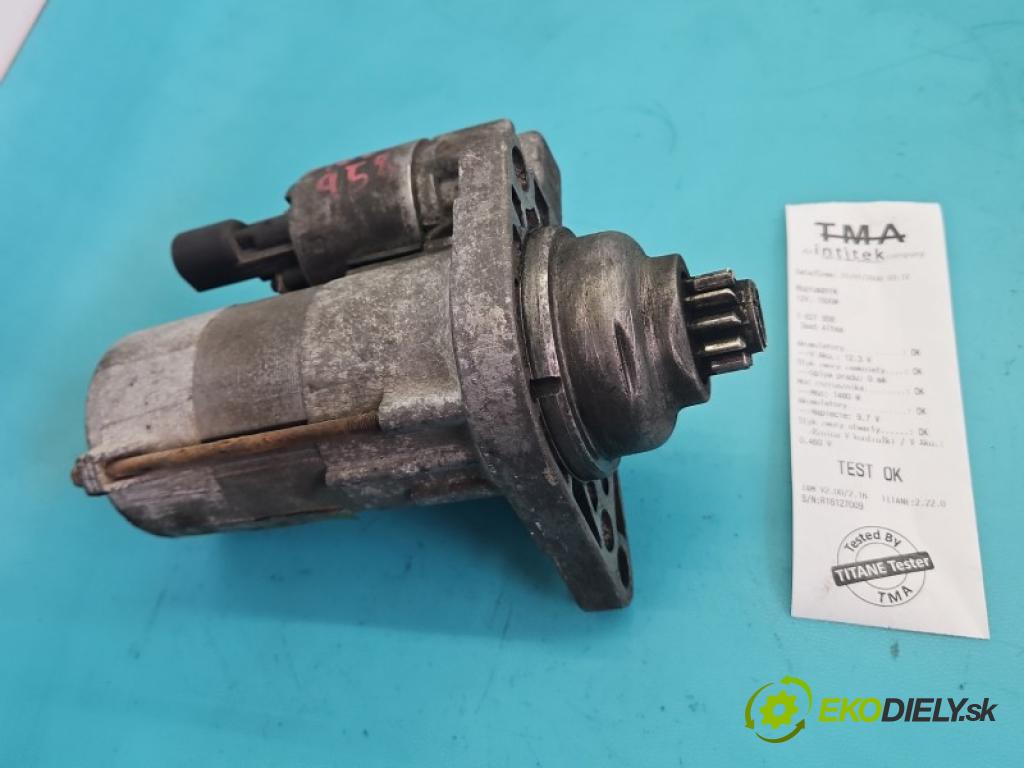 Seat Altea 1.9 tdi 105 hp manual 77 kW 1896 cm3 5- startér: 02Z911023H (Startér)