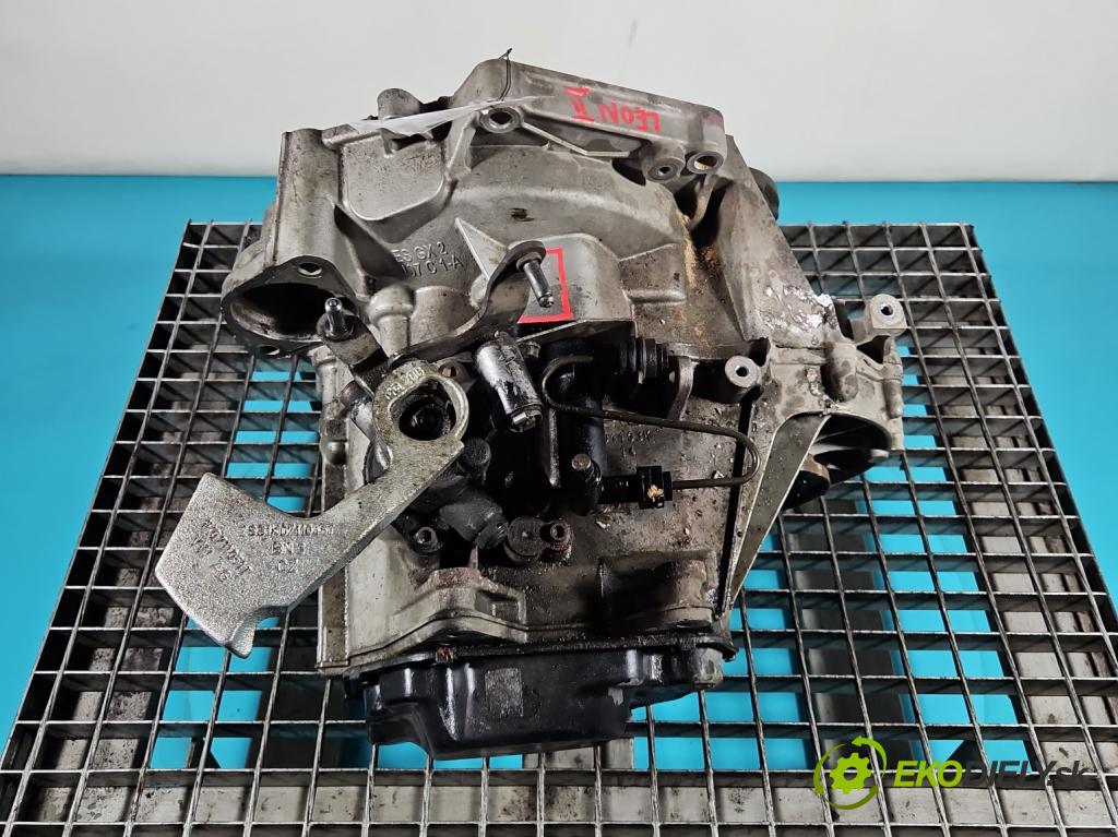 Seat Leon II 2005-2012 1.6 8V 102 hp manual 75 kW 1595 cm3 5- převodovka stupňová manual GVY