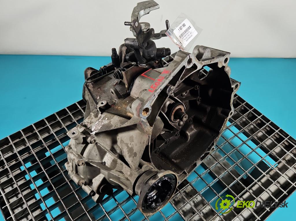 Seat Leon II 2005-2012 1.6 8V 102 hp manual 75 kW 1595 cm3 5- převodovka stupňová manual GVY