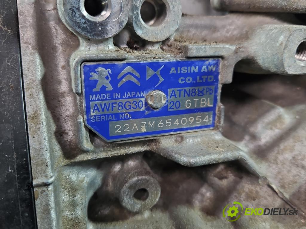 DS 4 II 2021- 1.6 T 181KM automatic 133 kW 1598 cm3 5- prevodovka stupeň,rýchlosť automat 20GTBL