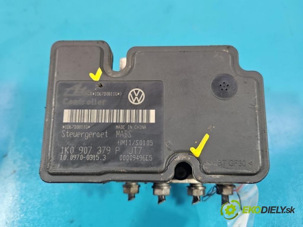 Seat Altea 1.9 tdi 105 HP manual 77 kW 1896 cm3 5- čerpadlo abs 1K0907379P (Pumpa ABS)