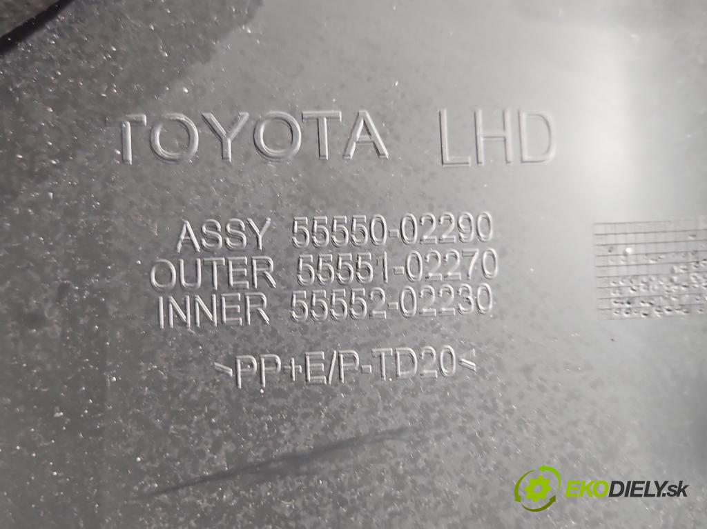 Toyota Auris II 2012-2018 1.6 16V 132 HP manual 97 kW 1598 cm3 5- kastlík 55550-02290