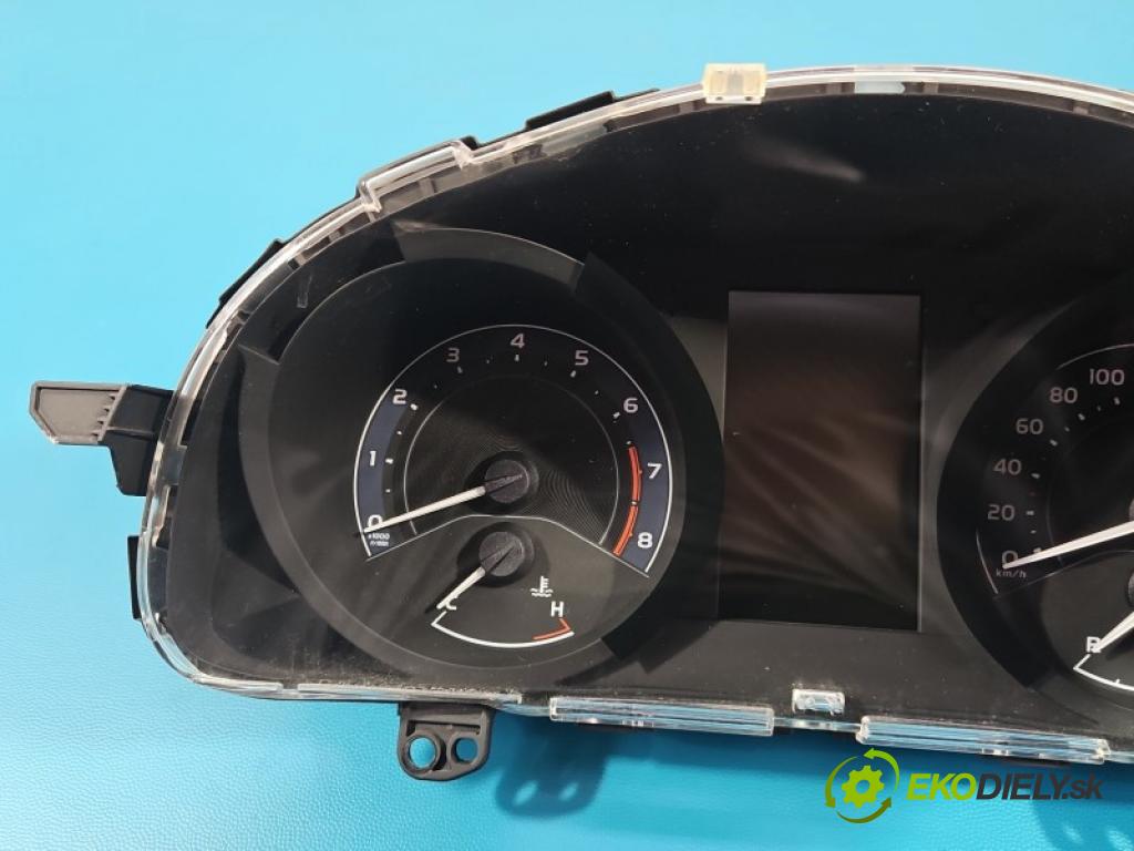 Toyota Auris II 2012-2018 1.6 16V 132  HP manual 97 kW 1598 cm3 5- prístrojovka/ budíky 83800-F2E22 (Prístrojová doska)