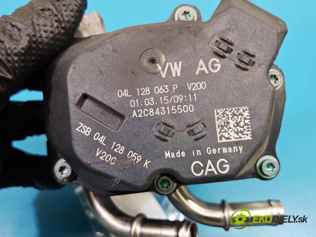 Audi A6 C7 2011-2018 2.0 tdi 190 hp automatic 140 kW 1968 cm3 5- škrticí klapka 04L128063P (Škrticí klapka)