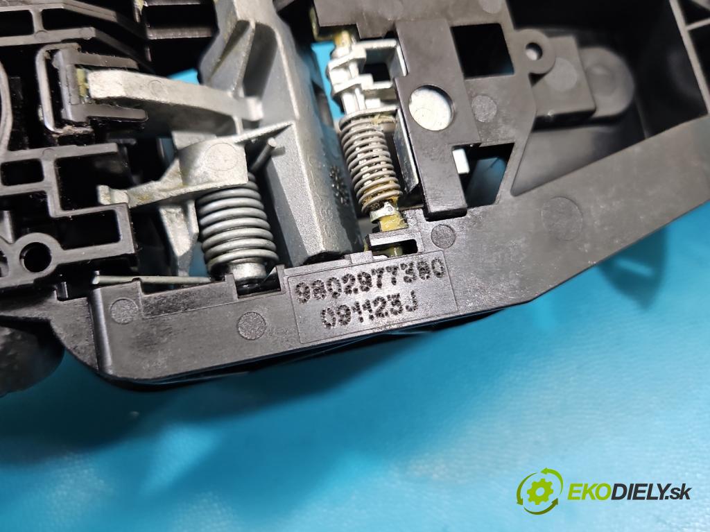 Toyota Proace City 1.2 12V 110 hp manual 81 kW 1199 cm3 5- klika zadní pravé 9802977380 (Klika dveří ostatní)