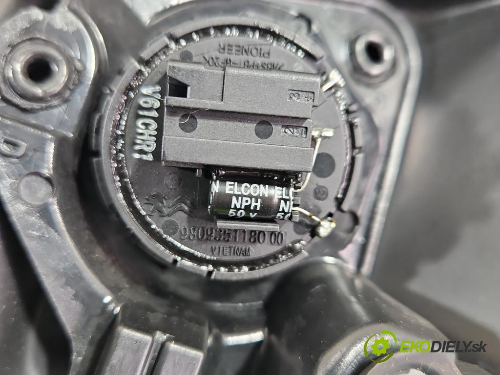 Toyota Proace City 1.2 12V 110 hp manual 81 kW 1199 cm3 5- reproduktory komplet 9809320280