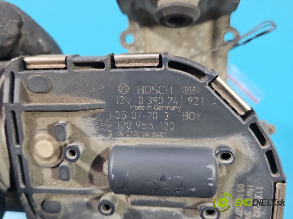Seat Leon II 2005-2012 1.6 8V 102 HP manual 75 kW 1595 cm3 5- motor stieračov predné 0390241921