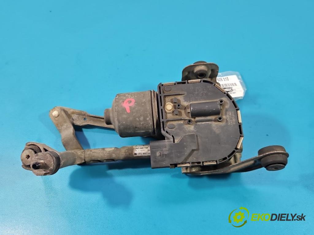 Seat Leon II 2005-2012 1.6 8V 102 HP manual 75 kW 1595 cm3 5- motor stieračov predné 0390241921