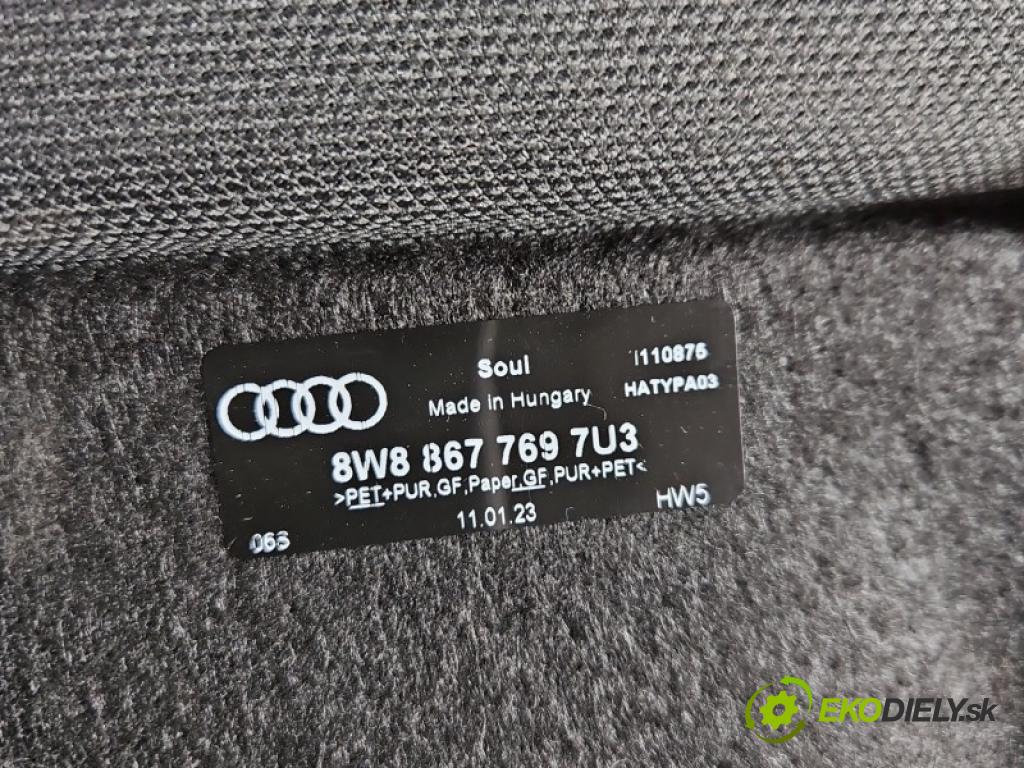 Audi A5 F5 2016-2024 2.0 TFSI 265KM automatic 195 kW 1984 cm3 4- pláto zadní 8W8867769 (Kryt zavazadlového prostoru)