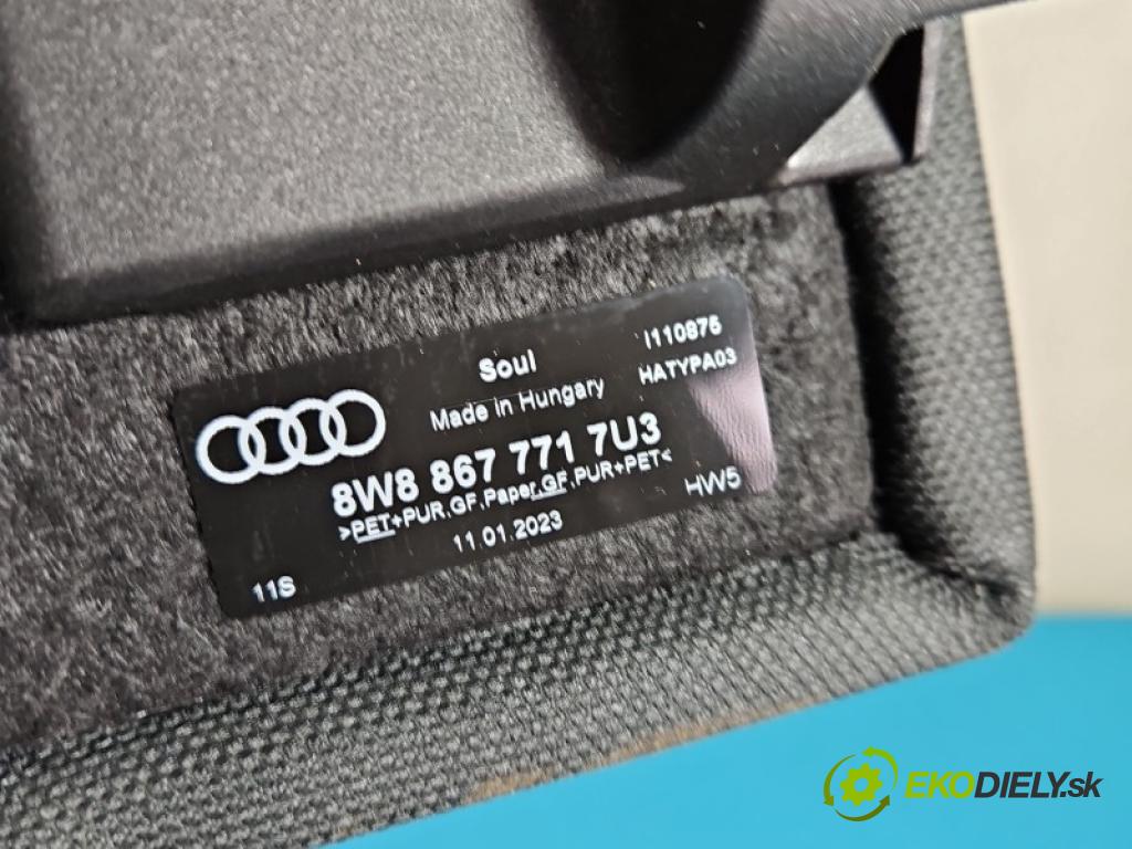 Audi A5 F5 2016-2024 2.0 TFSI 265KM automatic 195 kW 1984 cm3 4- pláto zadní 8W8867771 (Kryt zavazadlového prostoru)