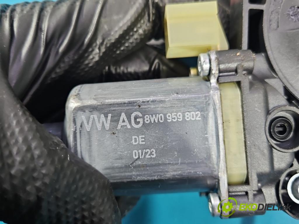 Audi A5 F5 2016-2024 2.0 TFSI 265KM automatic 195 kW 1984 cm3 4- mechanismus stahování zadní pravý 8W0959802