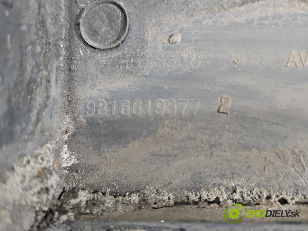 Peugeot Rifter 1.5 hdi 131 HP manual 96 kW 1499 cm3 5- lišta blatník predné pravé 9816619377