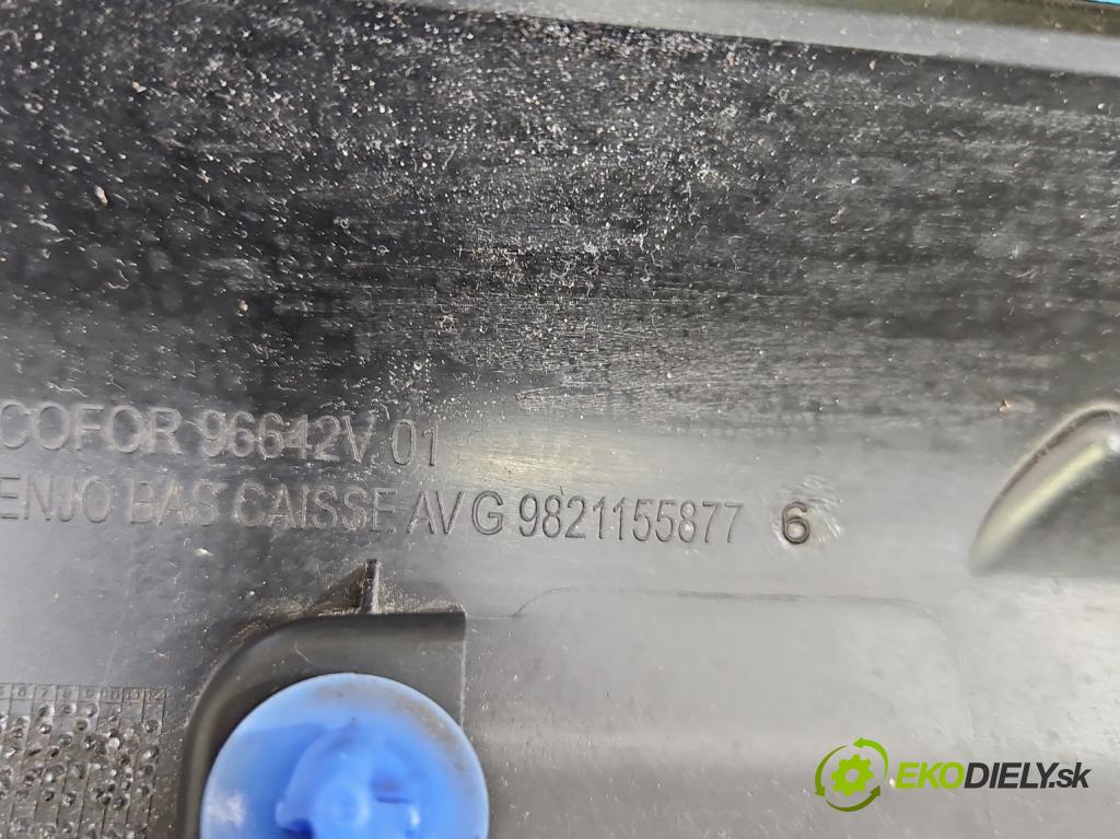 Peugeot Rifter 1.5 hdi 131 HP manual 96 kW 1499 cm3 5- lišta práh: ľavé 9821155877 (Lišta prahová)