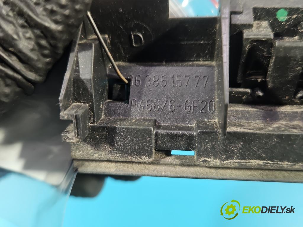 Peugeot Rifter 1.5 hdi 131 HP manual 96 kW 1499 cm3 5- rukoväť kufrové dvere zadné 9638615777