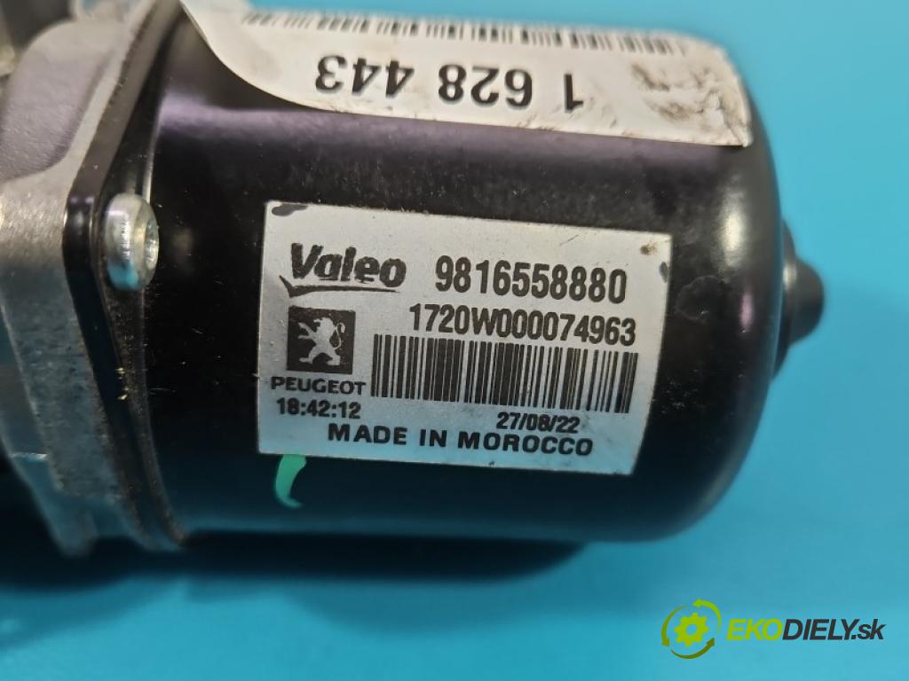Peugeot Rifter 1.5 hdi 131 HP manual 96 kW 1499 cm3 5- motor stieračov predné 9816558880