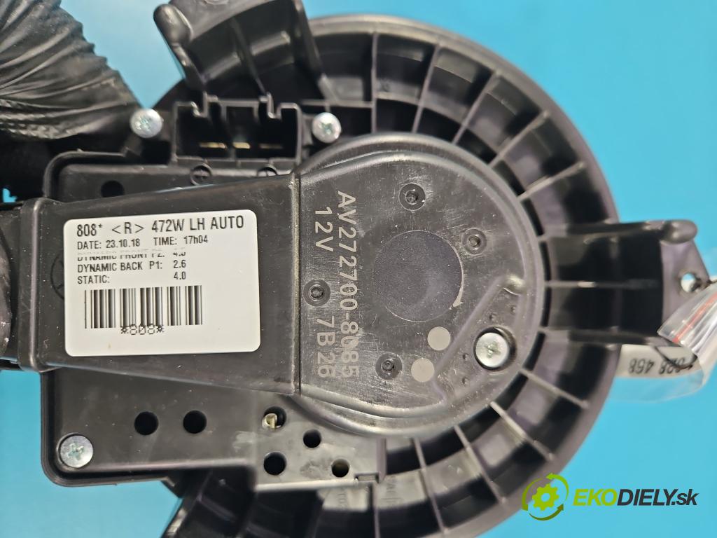 Toyota Auris II 2012-2018 1.6 16V 132 HP manual 97 kW 1598 cm3 5- ventilátor vzduchu