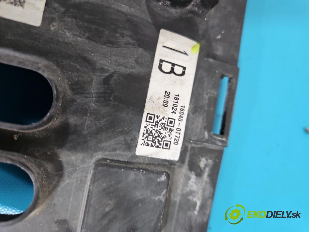 Toyota Auris II 2012-2018 1.6 16V 132 hp manual 97 kW 1598 cm3 5- ventilátor chladič 16040-0T720