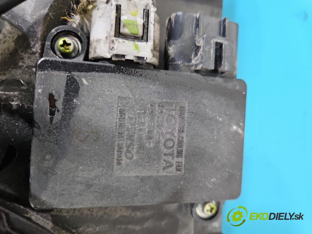 Toyota Auris II 2012-2018 1.6 16V 132 hp manual 97 kW 1598 cm3 5- ventilátor chladič 16040-0T720