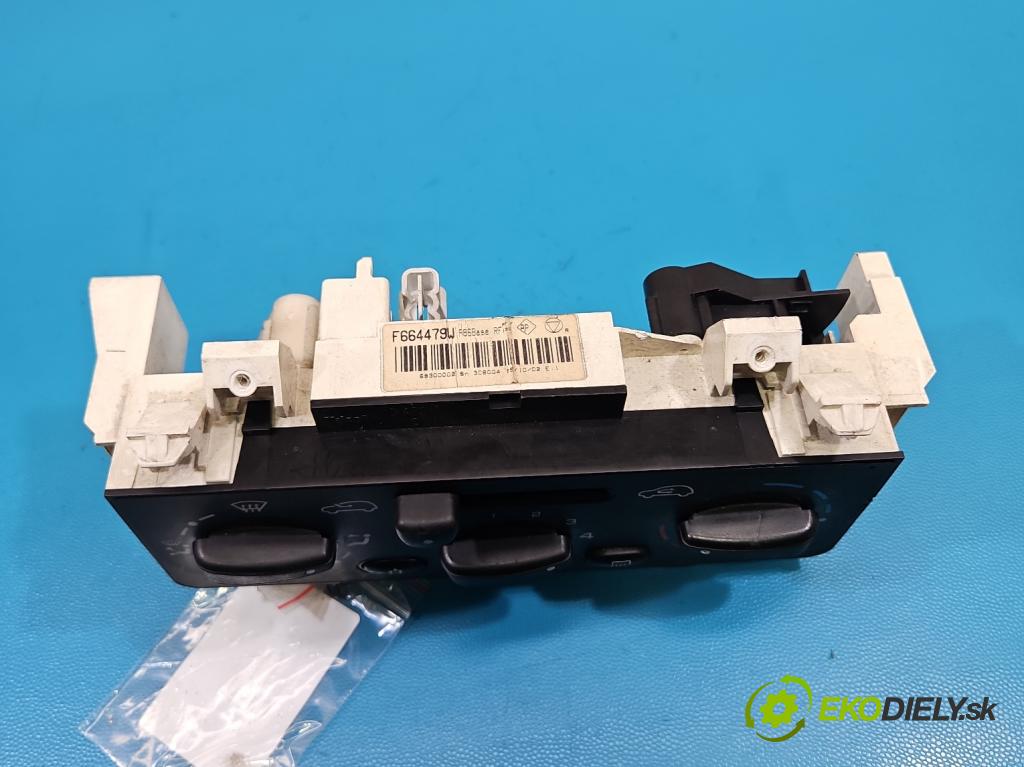 Citroen C3 I 2002-2009 1.6 16V 109 HP manual 80 kW 1587 cm3 5- panel kúrenia F664479W