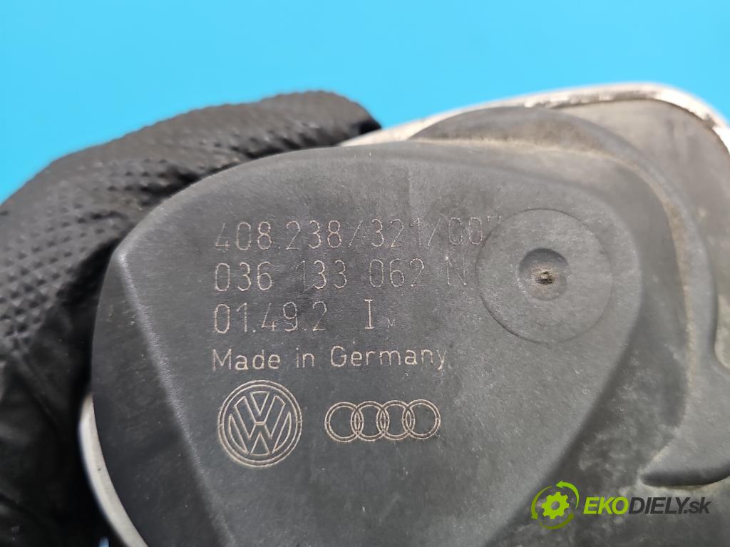 Vw Polo IV 9N 2001-2009 1.2 12V 64 hp manual 47 kW 1198 cm3 3- škrticí klapka 036133062N (Škrticí klapka)