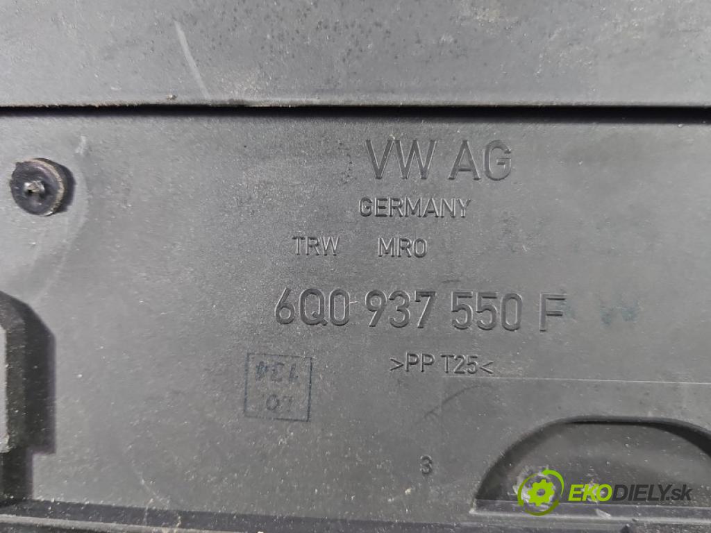 Seat Ibiza III 6L 2002-2008 1.2 12V AZQ 64 hp manual 47 kW 1198 cm3 3- skříňka pojistková 6Q0937550F (Pojistková skříňka)