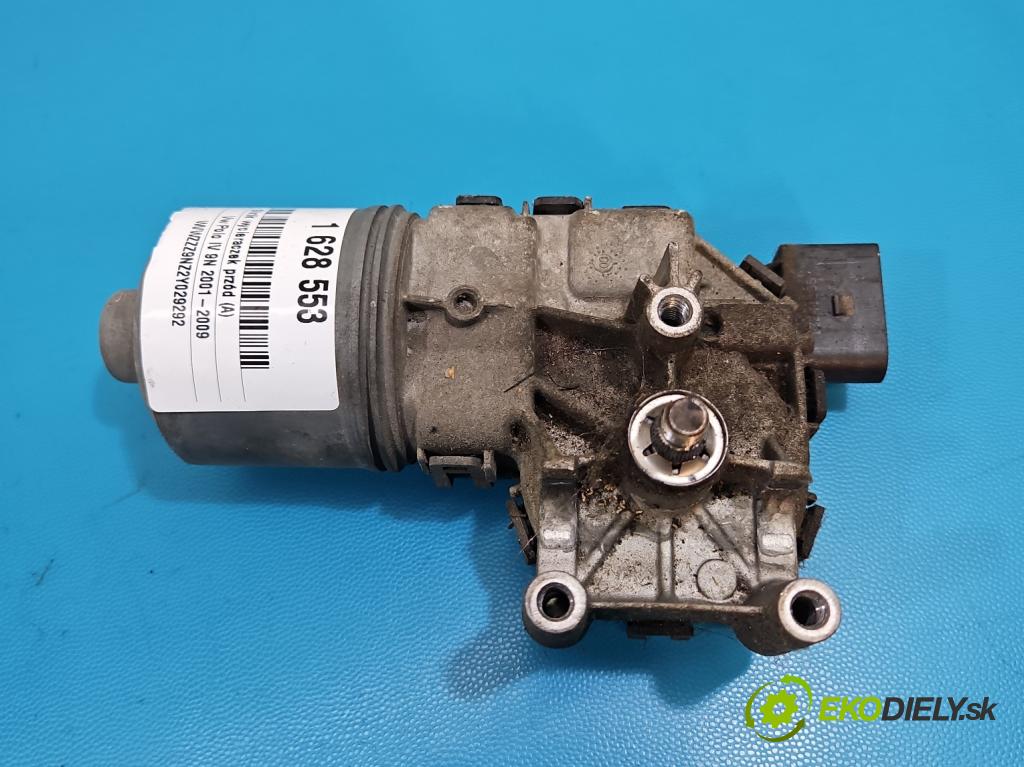 Vw Polo IV 9N 2001-2009 1.2 12V 64 hp manual 47 kW 1198 cm3 3- motor stěračů přední 0390241524