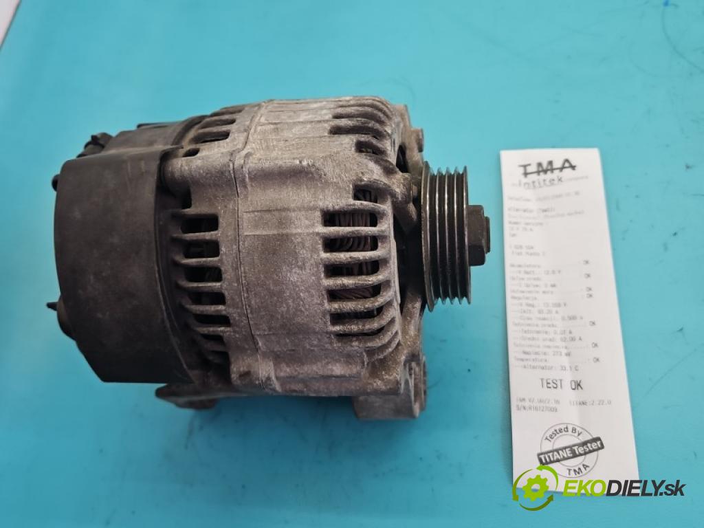 Fiat Punto I 1993-1999 1.2 8V 60 hp manual 44 kW 1242 cm3 5- Alternator 63321604 (Alternátor)