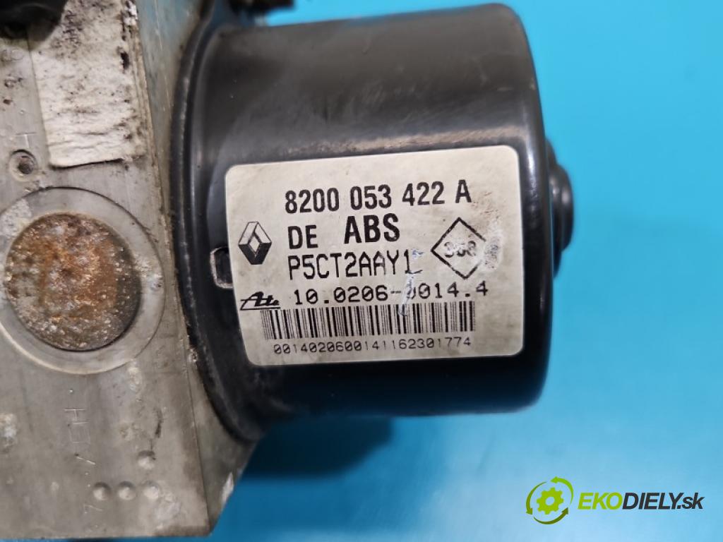 Renault Laguna II 2001-2007 1.8 16V 120 HP manual 88 kW 1783 cm3 5- čerpadlo abs 100960-14123 (Pumpa ABS)