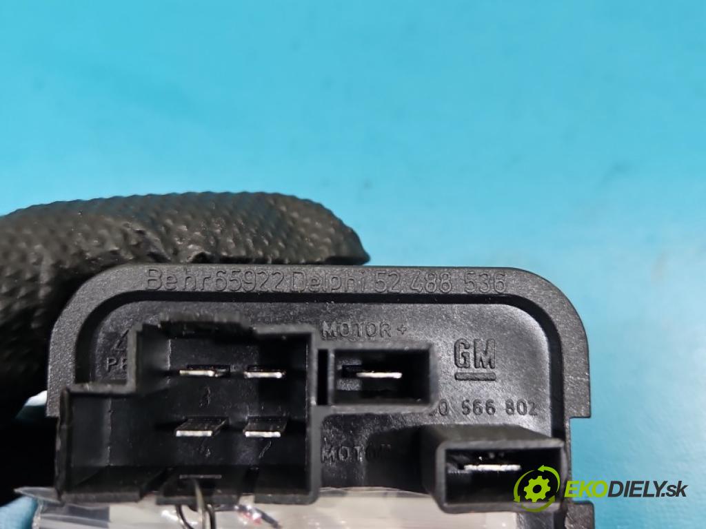 Opel Meriva A 2002-2010 1.3 cdti 75 hp manual 55 kW 1248 cm3 5- rezistor 90566802
