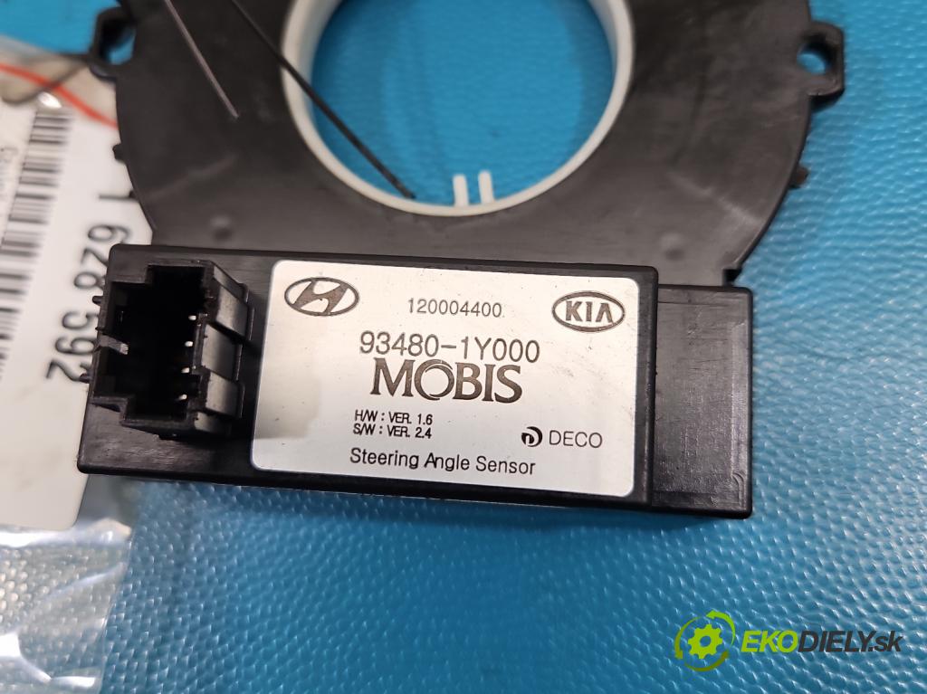 Hyundai I20 I 2008-2014 1.2 16V 86 HP manual 63 kW 1248 cm3 5- snímač uhla otočenie: 93480-1Y000